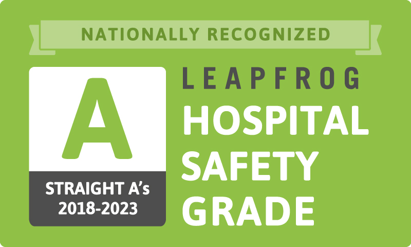 Centinela Hospital Medical Center Earns An ‘A’ Hospital Safety Grade from The Leapfrog Group