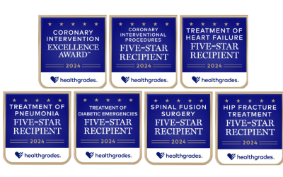Centinela Hospital Medical Center Nationally Recognized by Healthgrades for Specialty Care